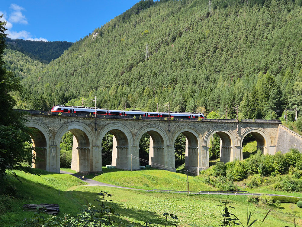 Fleischmann-Viadukt-mit-Cityjet-Zug